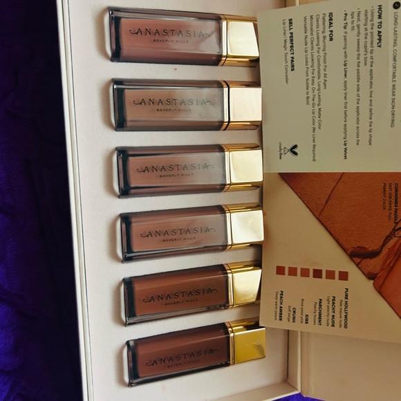 Anastasia Beverly Hills lip velvet set. - Picture 7 of 7